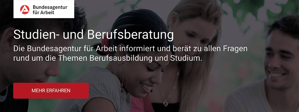 externer Link zur Website des Arbeitsamtes Quelle: Agentur für Arbeit